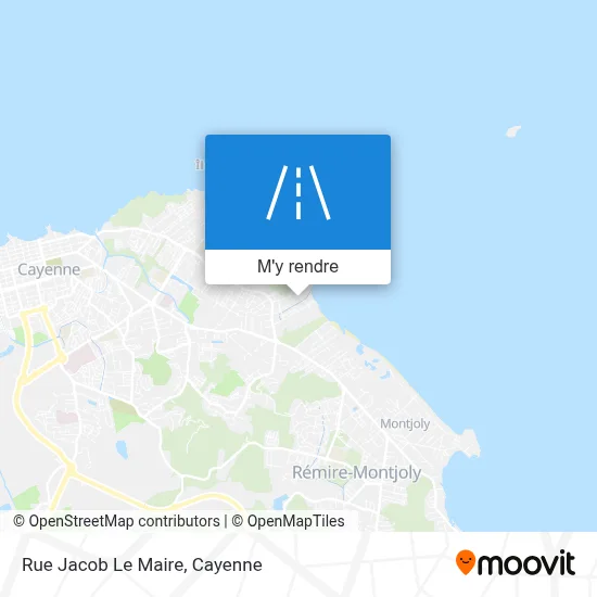 Rue Jacob Le Maire plan