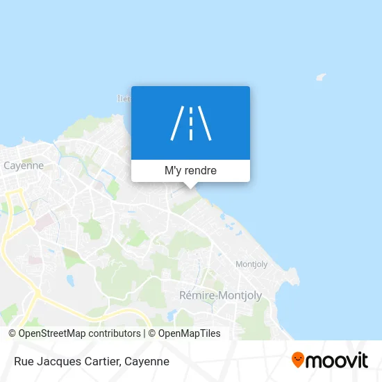 Rue Jacques Cartier plan