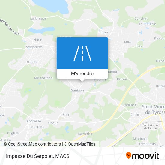 Impasse Du Serpolet plan