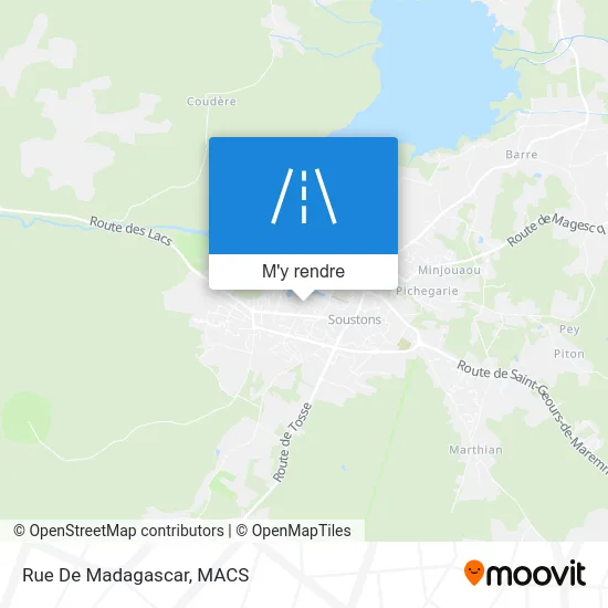 Rue De Madagascar plan