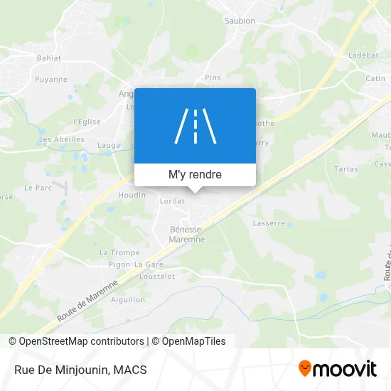 Rue De Minjounin plan