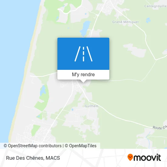 Rue Des Chênes plan