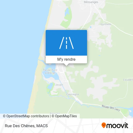 Rue Des Chênes plan