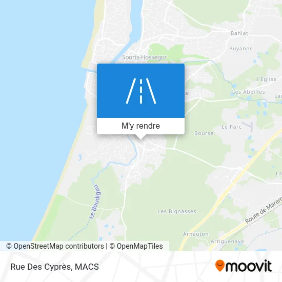 Rue Des Cyprès plan