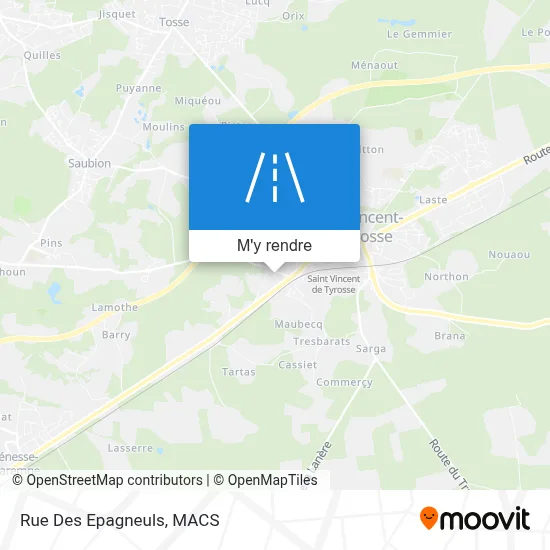 Rue Des Epagneuls plan