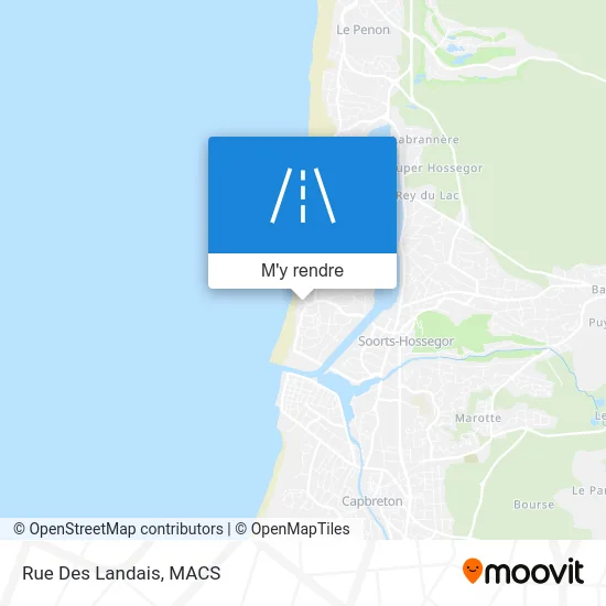 Rue Des Landais plan