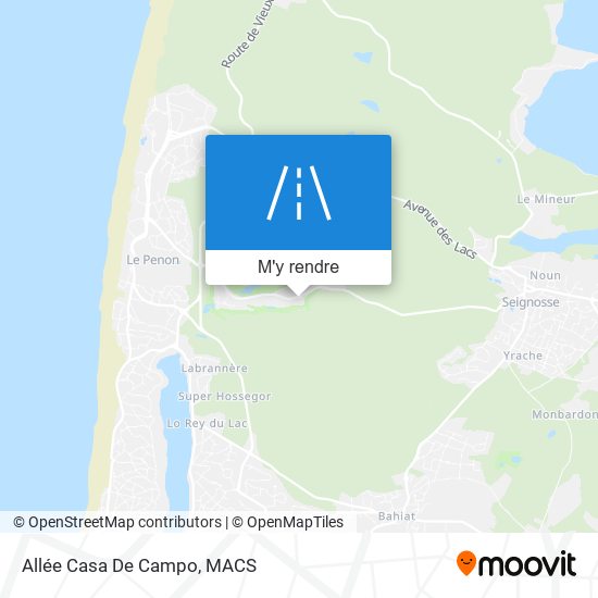 Allée Casa De Campo plan