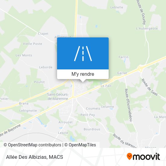 Allée Des Albizias plan
