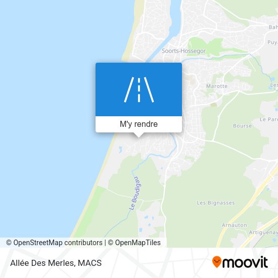Allée Des Merles plan
