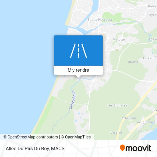 Allée Du Pas Du Roy plan