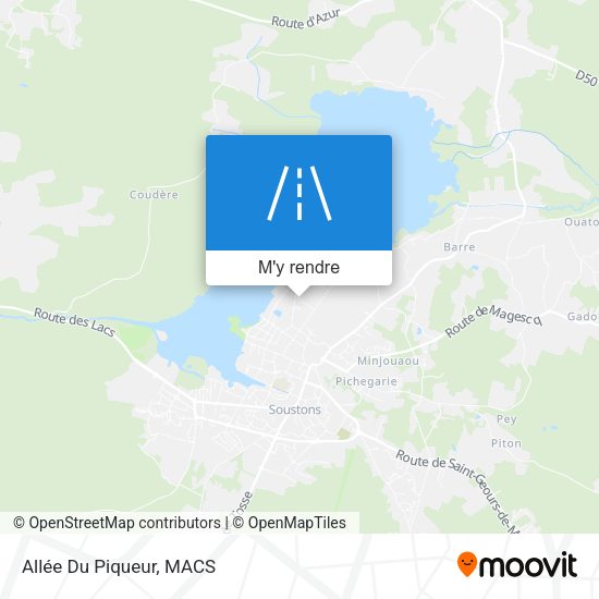 Allée Du Piqueur plan