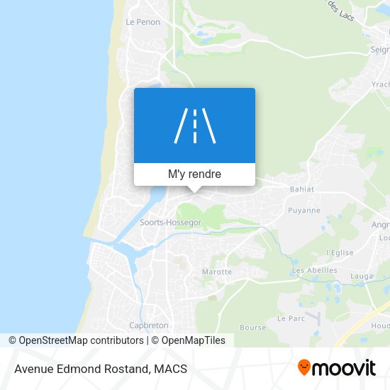 Avenue Edmond Rostand plan