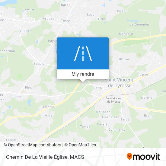 Chemin De La Vieille Église plan