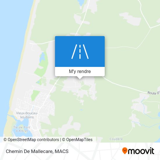 Chemin De Mallecare plan