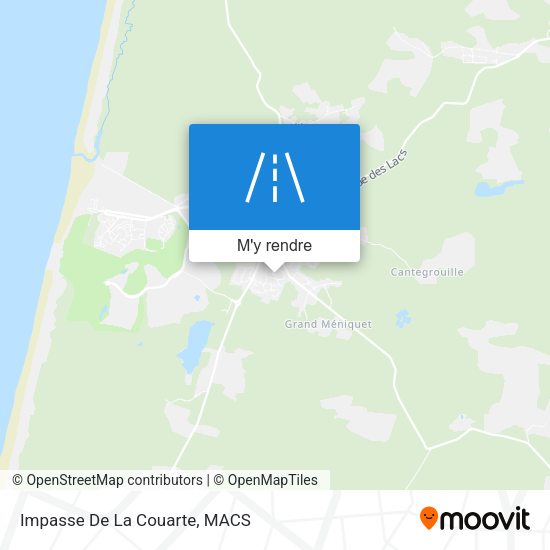 Impasse De La Couarte plan