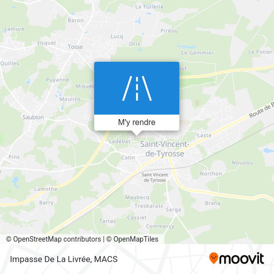 Impasse De La Livrée plan