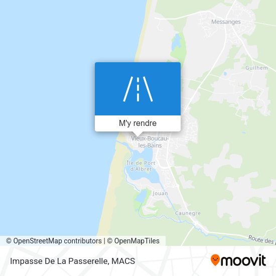Impasse De La Passerelle plan