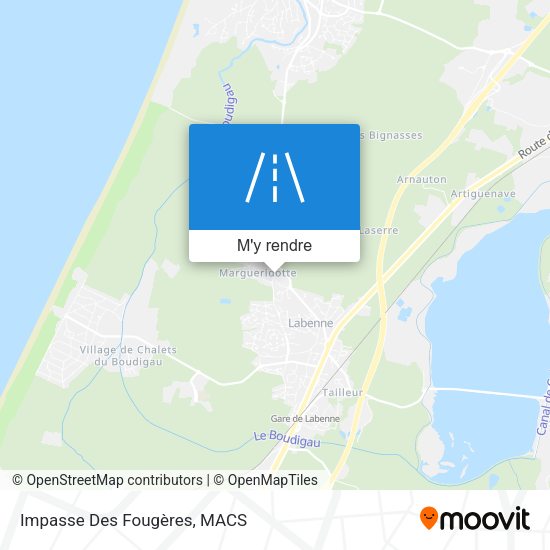 Impasse Des Fougères plan