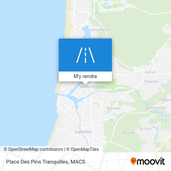 Place Des Pins Tranquilles plan