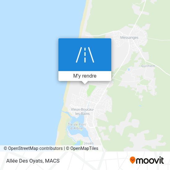 Allée Des Oyats plan