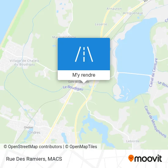 Rue Des Ramiers plan