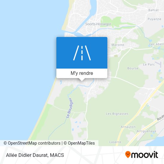 Allée Didier Daurat plan