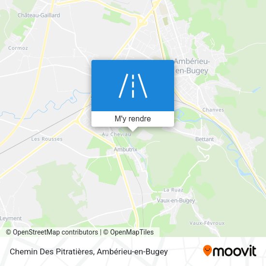Chemin Des Pitratières plan