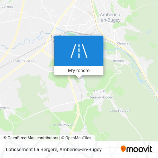 Lotissement La Bergère plan