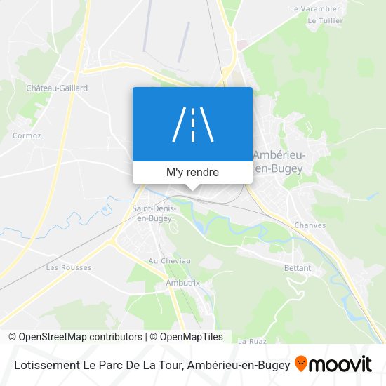 Lotissement Le Parc De La Tour plan