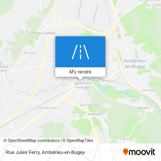 Rue Jules Ferry plan