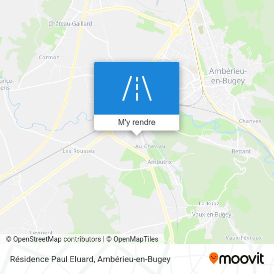 Résidence Paul Eluard plan