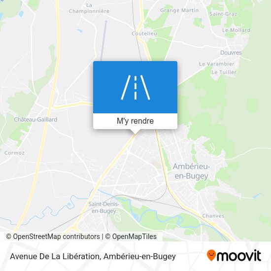 Avenue De La Libération map