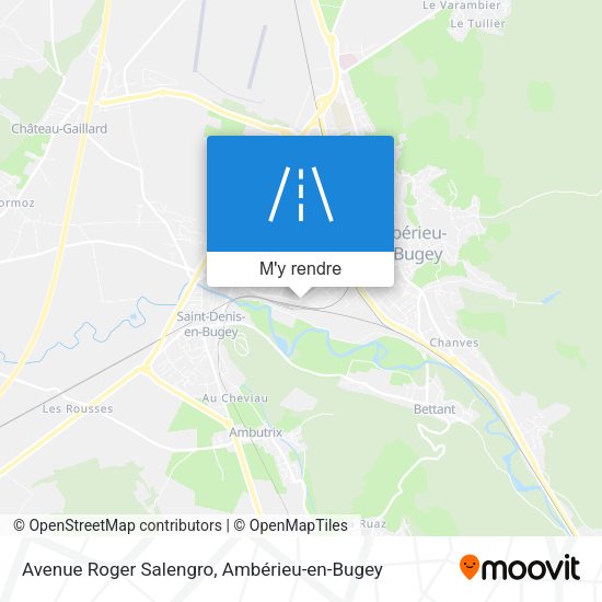 Avenue Roger Salengro plan