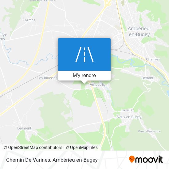 Chemin De Varines plan