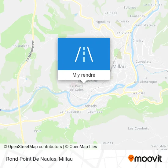 Rond-Point De Naulas plan