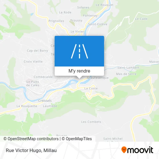 Rue Victor Hugo plan