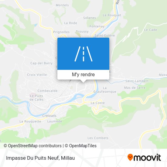 Impasse Du Puits Neuf plan