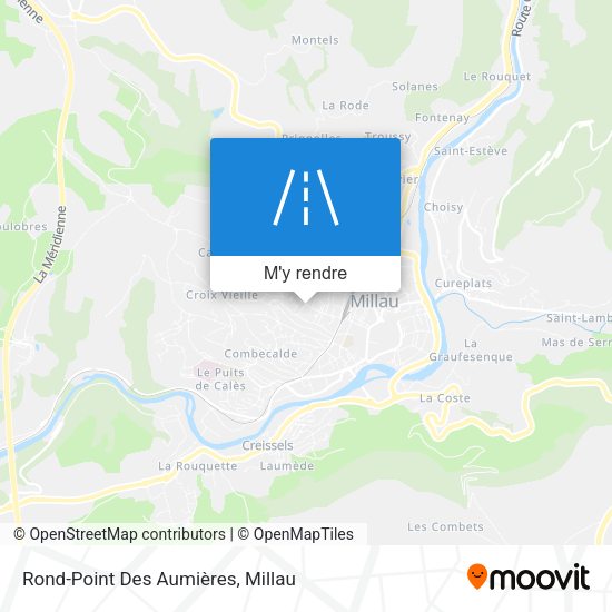 Rond-Point Des Aumières plan