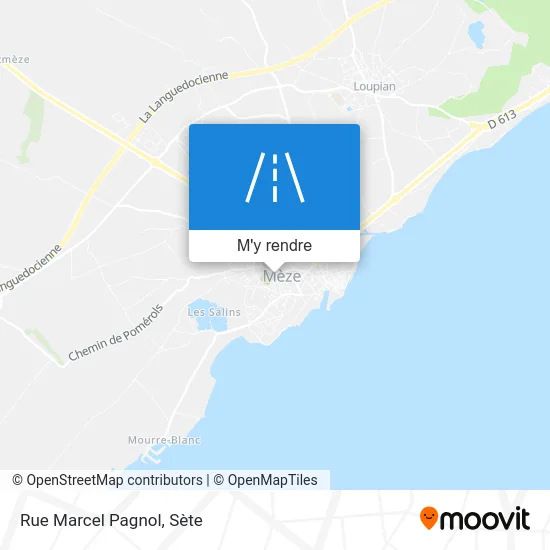 Rue Marcel Pagnol plan