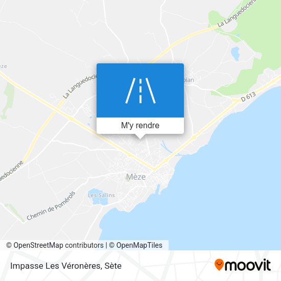 Impasse Les Véronères plan