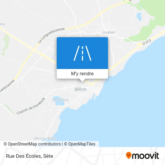 Rue Des Écoles plan