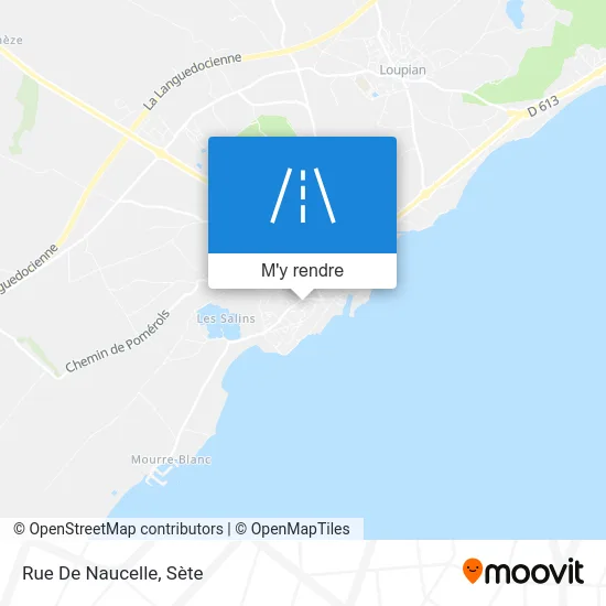 Rue De Naucelle plan