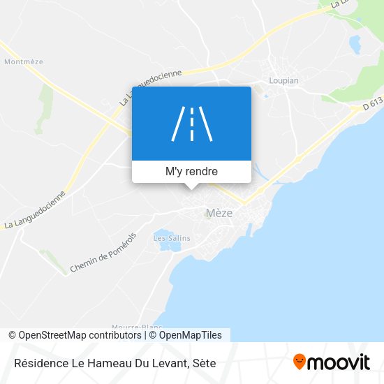 Résidence Le Hameau Du Levant plan