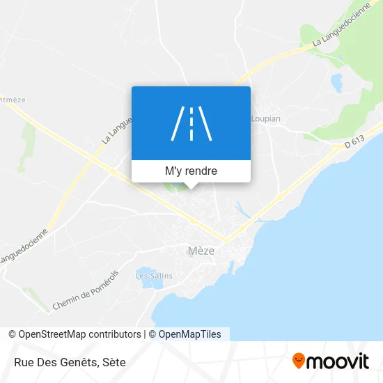 Rue Des Genêts plan