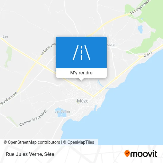 Rue Jules Verne plan