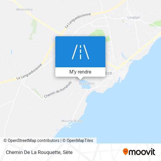 Chemin De La Rouquette plan