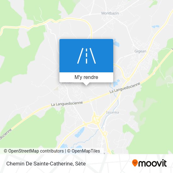 Chemin De Sainte-Catherine plan