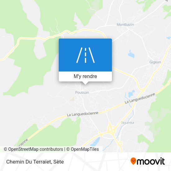 Chemin Du Terraïet plan