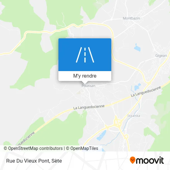 Rue Du Vieux Pont plan