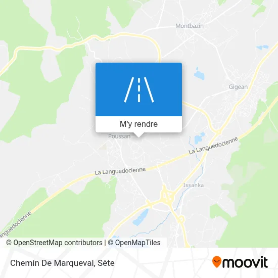 Chemin De Marqueval plan